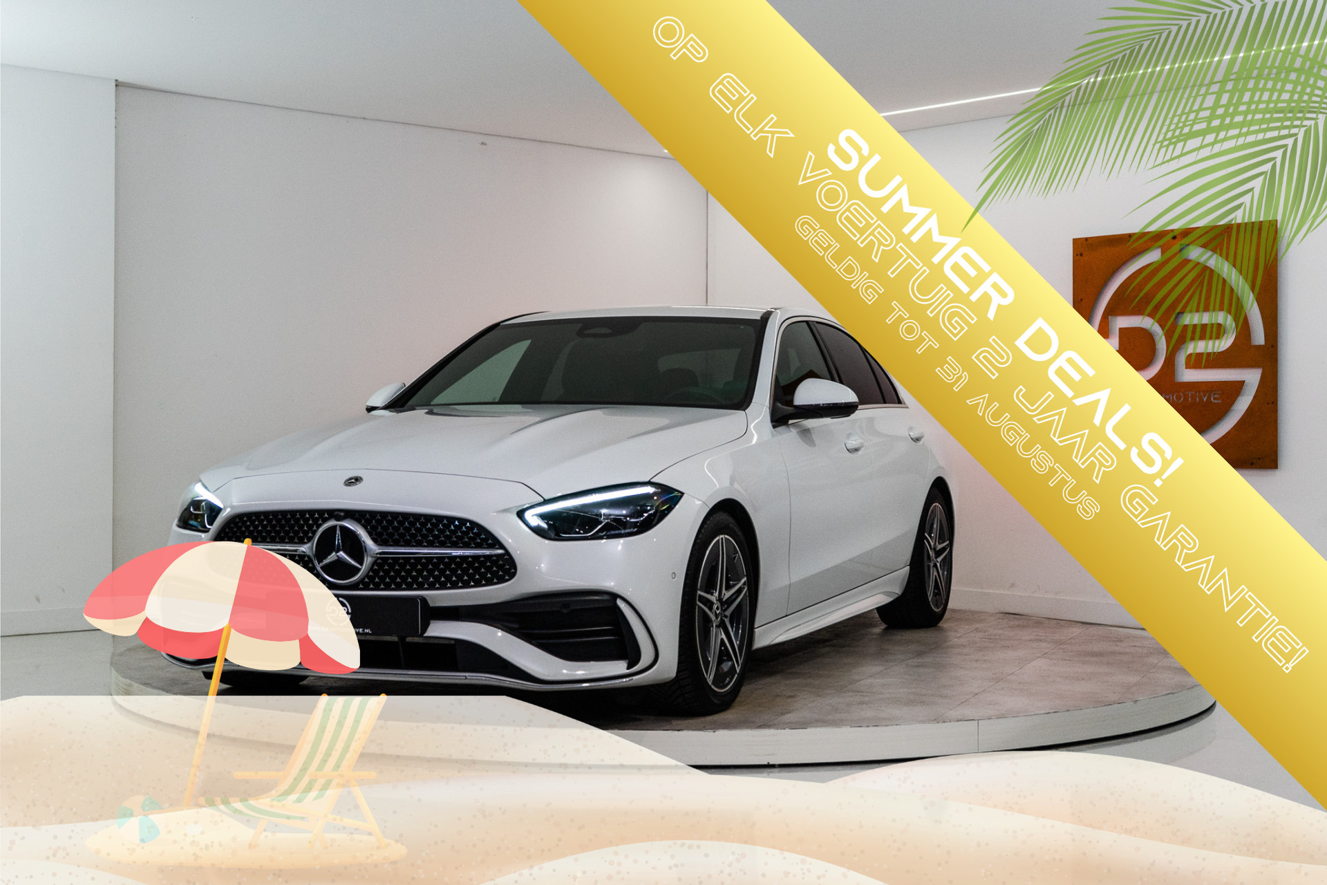 Mercedes-Benz C-Klasse 180 AMG Line 170PK | Sfeer | Carplay | Leder | Stoelverw. | 12 MND Garantie 51028805-0.jpg | D2 Automotive