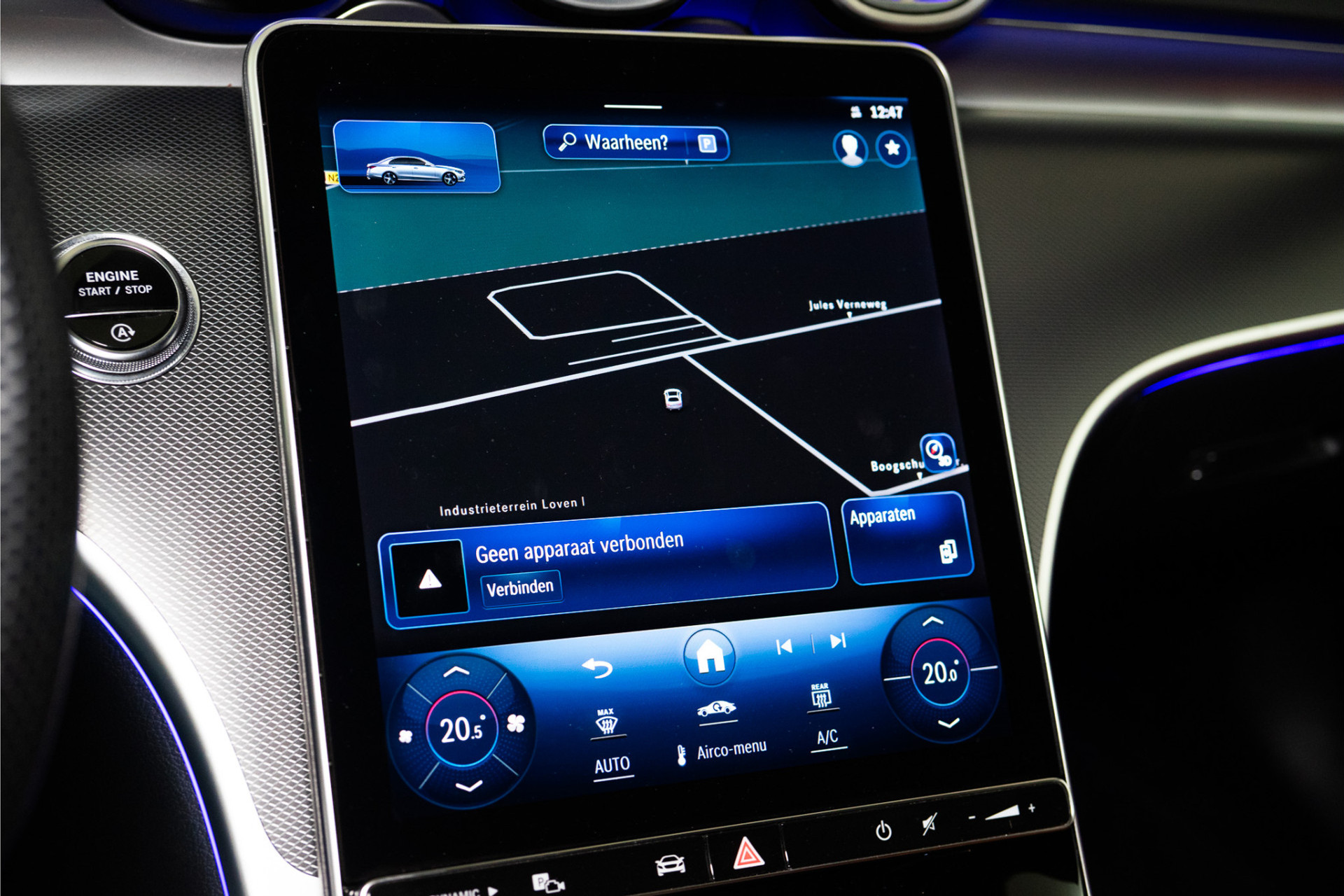 Mercedes-Benz C-Klasse 180 AMG Line 170PK | Sfeer | Carplay | Leder | Stoelverw. | 12 MND Garantie 51028805-35.jpg | D2 Automotive
