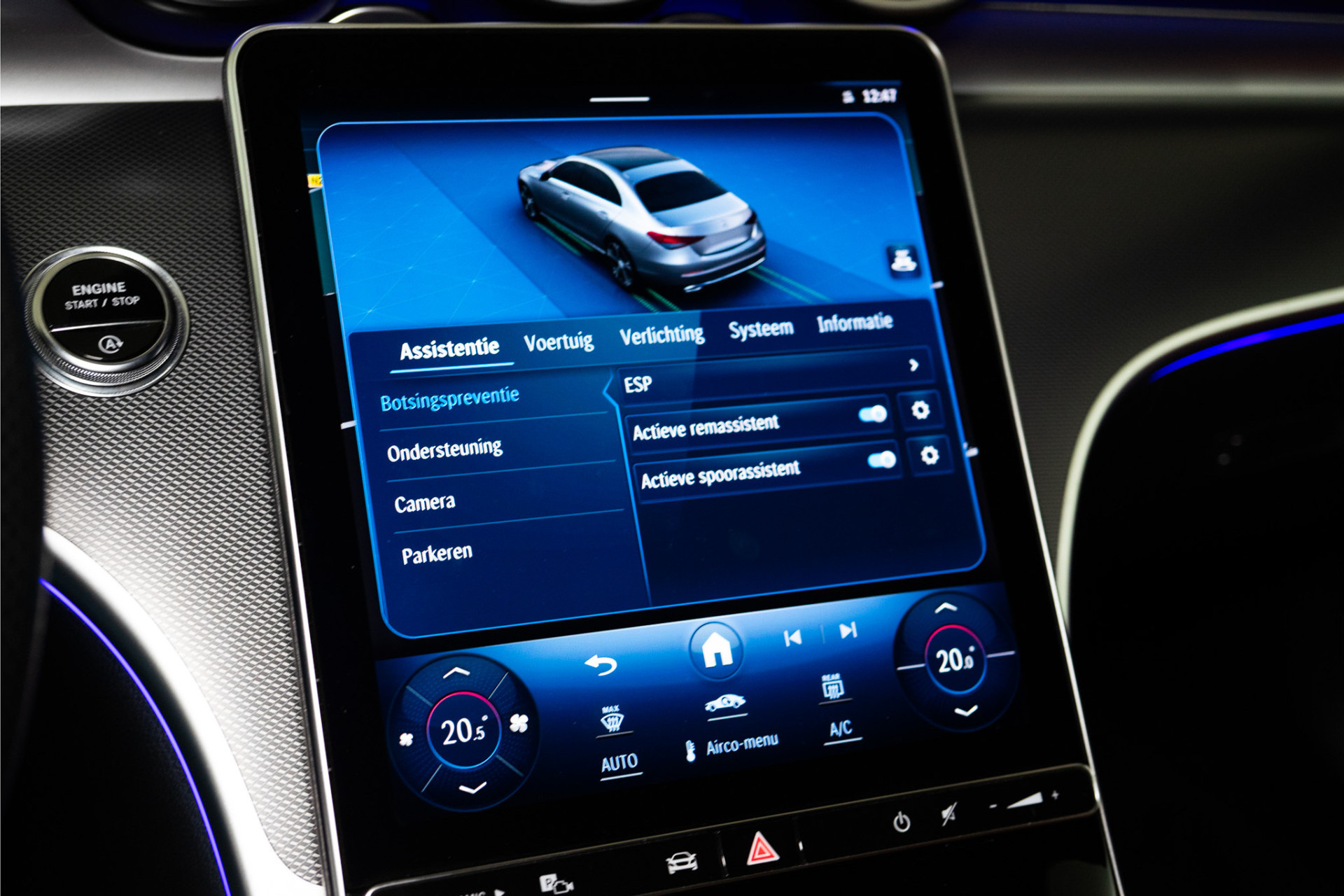 Mercedes-Benz C-Klasse 180 AMG Line 170PK | Sfeer | Carplay | Leder | Stoelverw. | 12 MND Garantie 51028805-39.jpg | D2 Automotive
