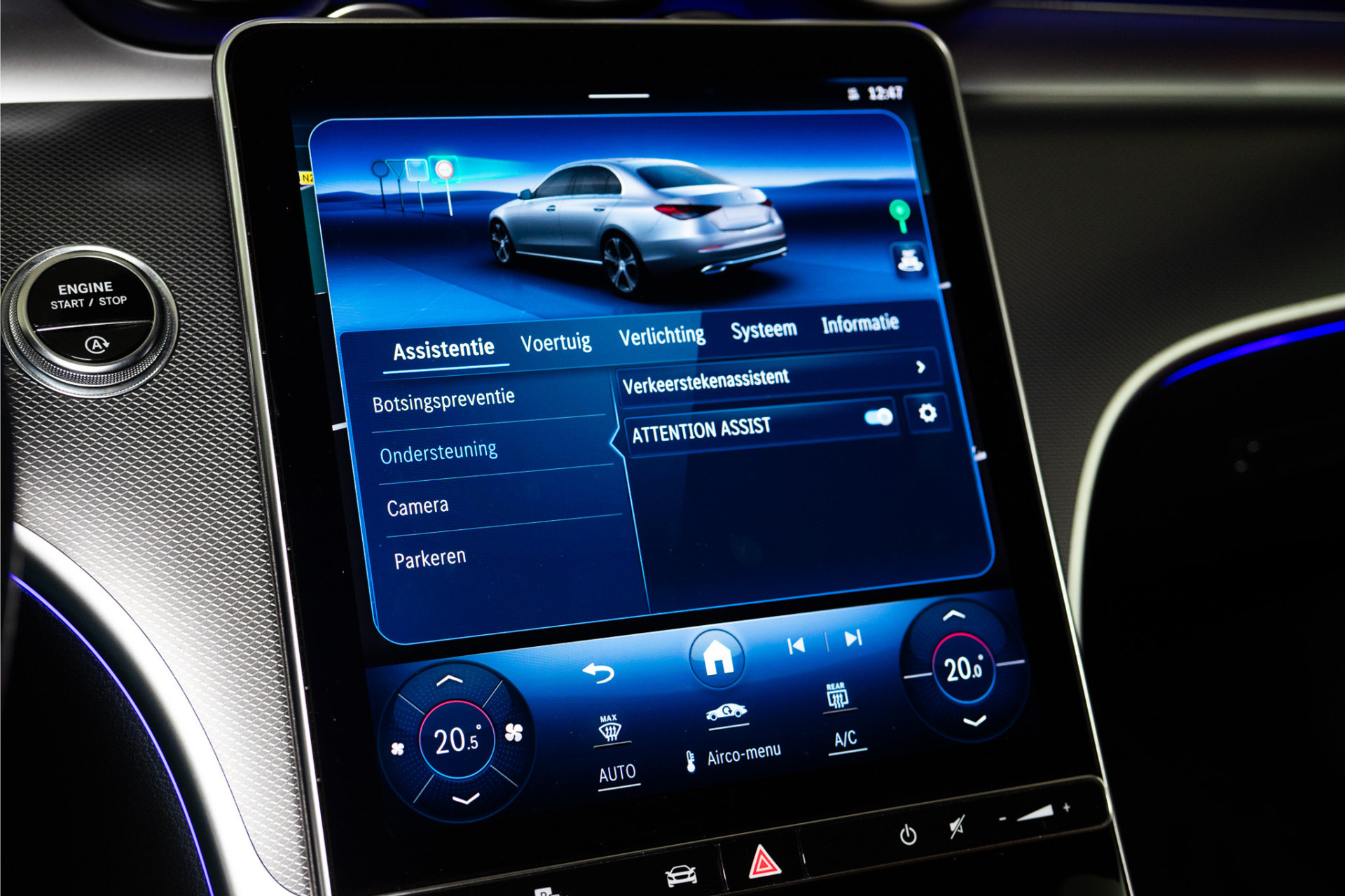 Mercedes-Benz C-Klasse 180 AMG Line 170PK | Sfeer | Carplay | Leder | Stoelverw. | 12 MND Garantie 51028805-40.jpg | D2 Automotive