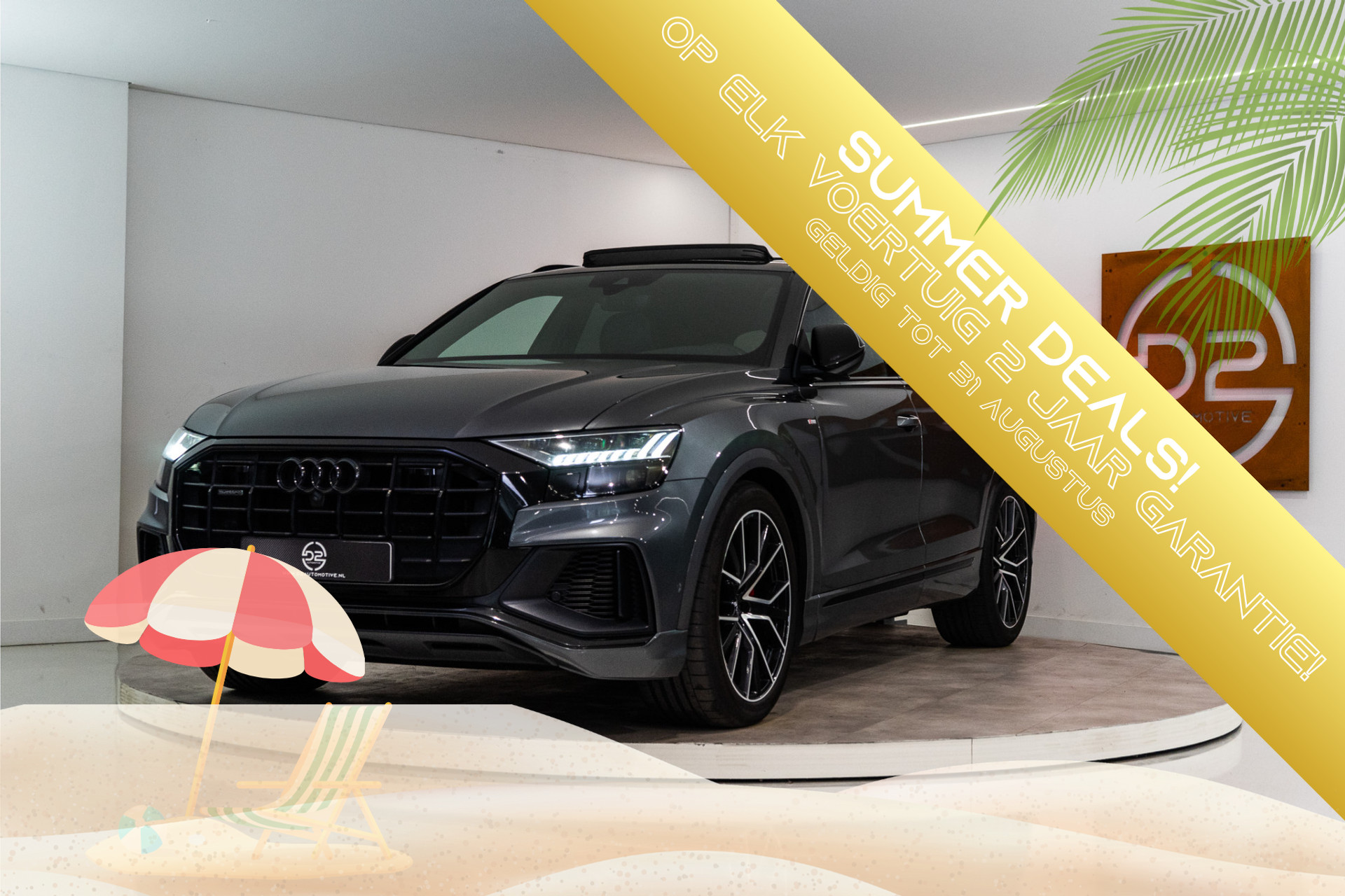 Audi Q8 50 TDI Quattro Pro Line S | Pano | Matrix | Trekhaak | Sfeer | Bang&Olufsen | Garantie 52911966-0.jpg | D2 Automotive