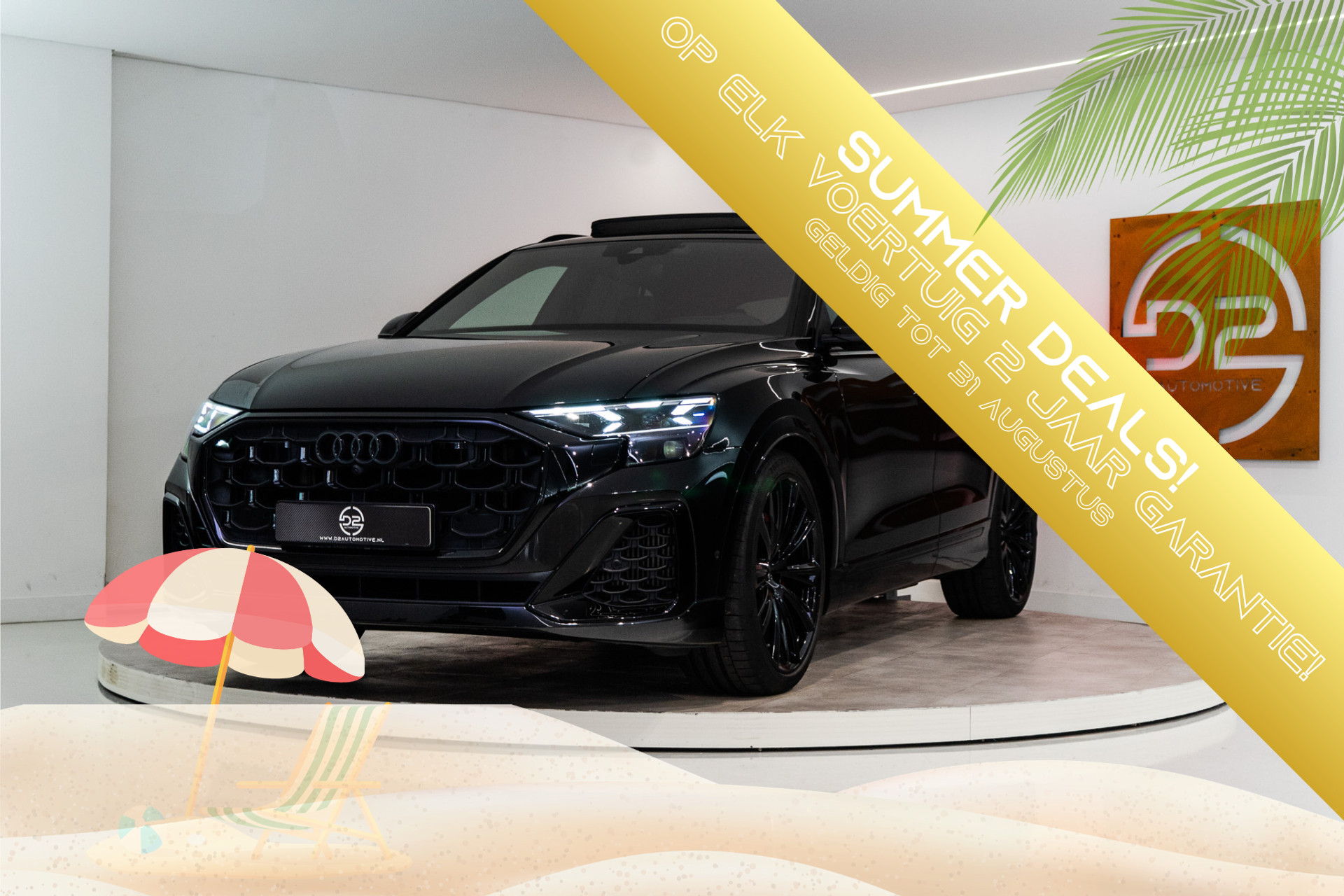 Audi Q8 60 TFSI E Quattro Competition 490PK | Pano | Kleppenuitlaat | B&O | 4 Wielsturing | VOL! Fabrieksgarantie 54501843-0.jpg | D2 Automotive