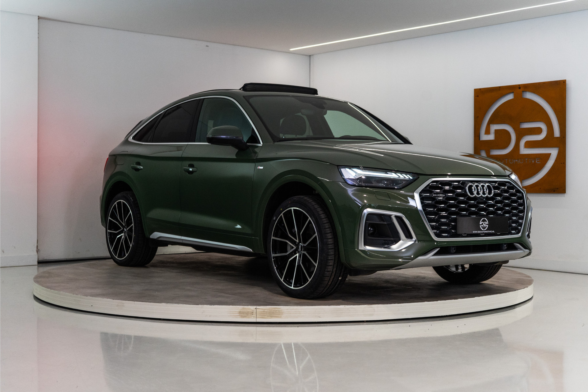 Audi Q5 Sportback 55 TFSI e S Line 367PK | District Green | Pano | Virtual | 21'' | SQ5 Sierstukken | 12 MND Garantie 55085750-6.jpg | D2 Automotive