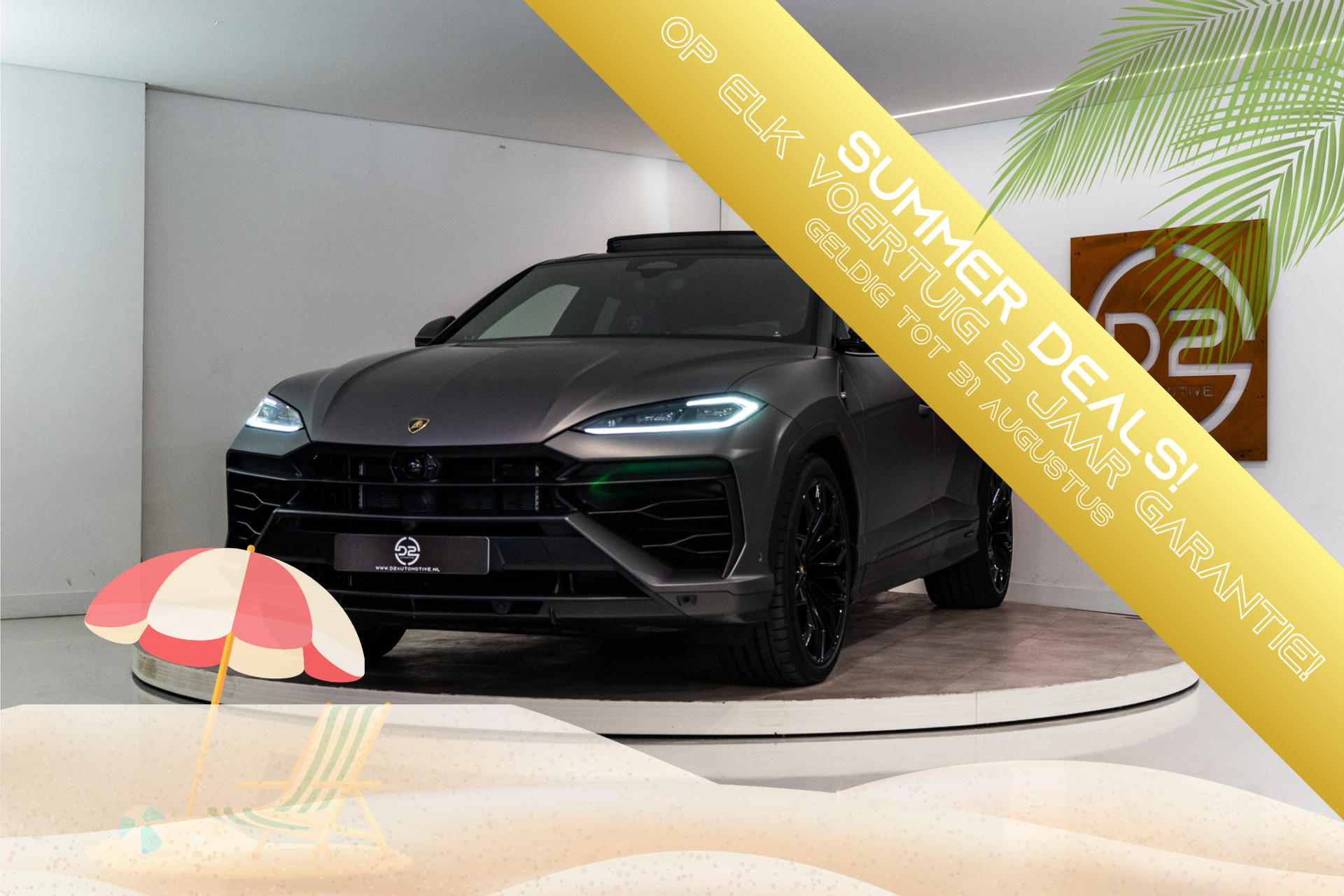 Lamborghini Urus 4.0 V8 Hybrid SE 800PK | Ad Personam | Grigio Keres Matt | Carbon | Akrapovic | 3D B&O | Service Package 5YR | 3 JAAR FABRIEKSGA 55089776-0.jpg | D2 Automotive
